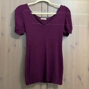 Blouse with puffy sleeves